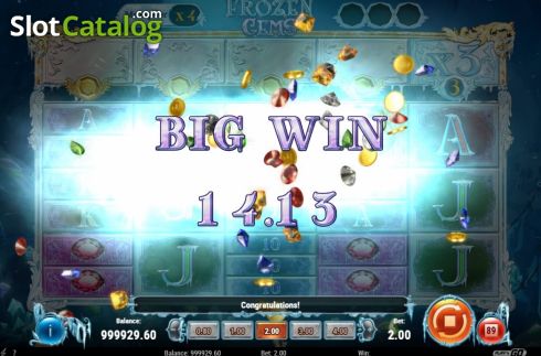 Скрин6. Frozen Gems слот