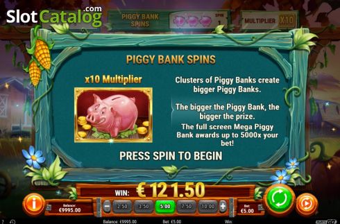 Скрин6. Piggy Bank Farm слот