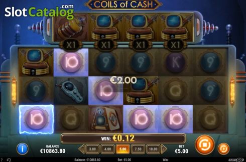 Скрин3. Coils of Cash слот