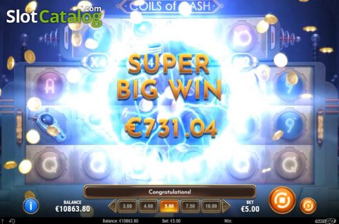 Скрин6. Coils of Cash слот