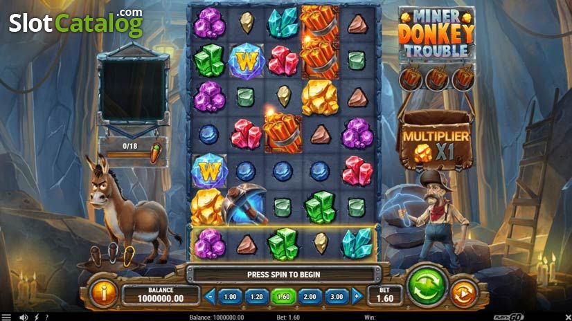 Шахтер-Осел-Проблема-Слот Miner-Donkey-Trouble-Slot