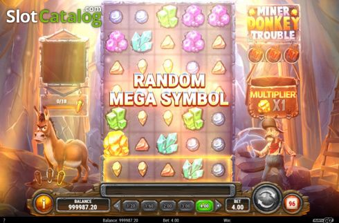 Скрин4. Miner Donkey Trouble слот