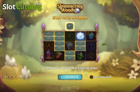 Скрин2. Shimmering Woods слот