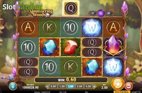 Скрин3. Shimmering Woods слот
