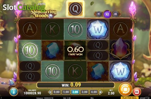 Скрин4. Shimmering Woods слот