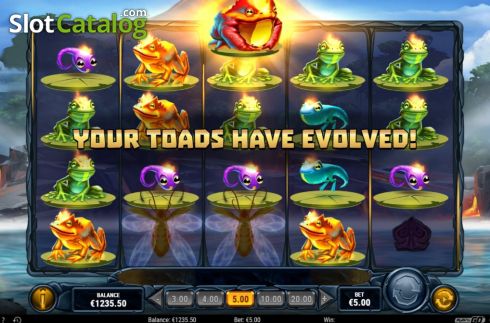 Скрин5. Fire Toad слот