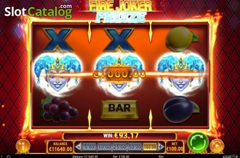 Скрин9. Fire Joker Freeze слот