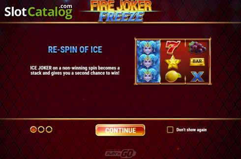 Скрин2. Fire Joker Freeze слот