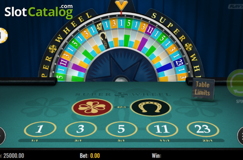 Скрин2. Super wheel (Play'n Go) слот