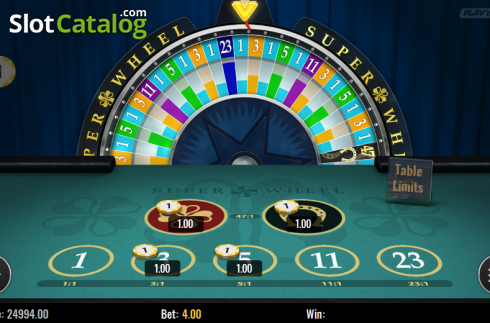 Скрин4. Super wheel (Play'n Go) слот