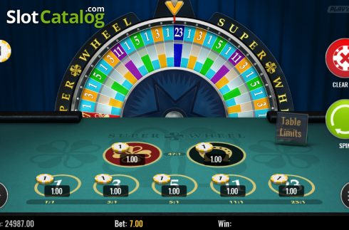 Скрин5. Super wheel (Play'n Go) слот
