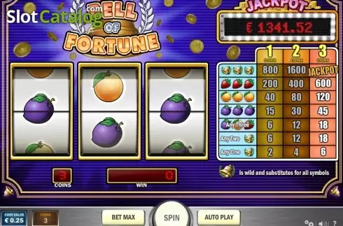 Скрин2. Bell Of Fortune слот