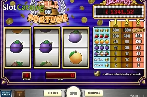 Скрин4. Bell Of Fortune слот