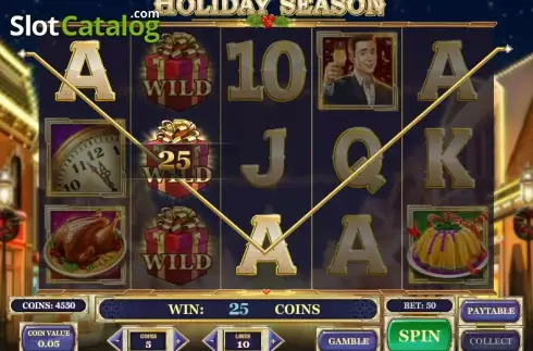 Скрин4. Holiday season слот