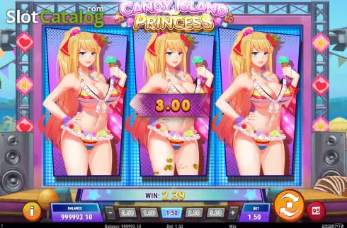 Скрин5. Candy Island Princess слот