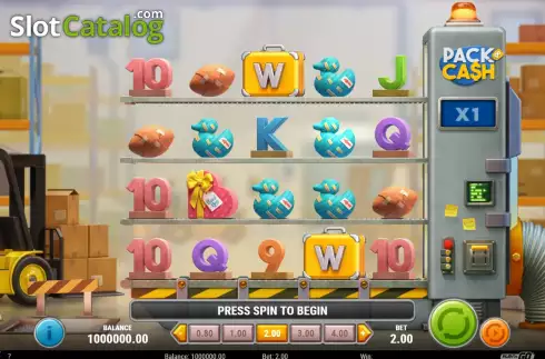 Скрин3. Pack and Cash слот