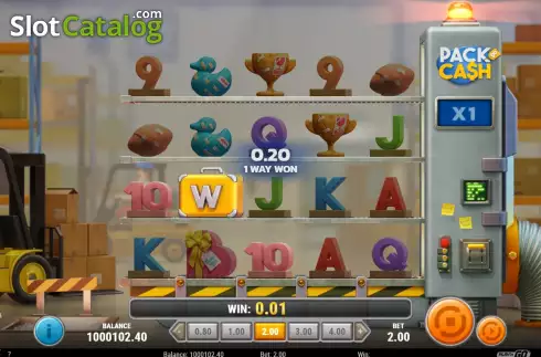 Скрин4. Pack and Cash слот