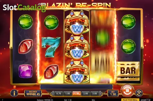 Скрин5. Blazin Bullfrog слот