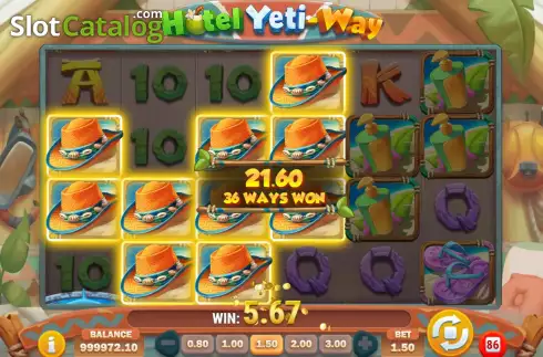 Скрин5. Hotel Yeti Way слот