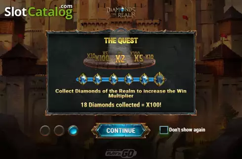Скрин4. Diamonds of the Realm слот