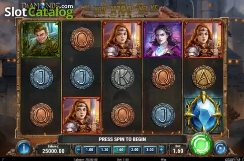 Скрин6. Diamonds of the Realm слот
