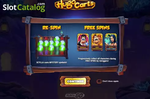 Скрин4. Hugo Carts слот