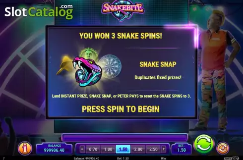 Скрин8. Snakebite слот