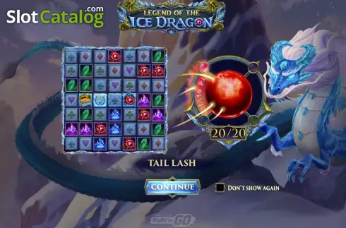 Скрин2. Legend of the Ice Dragon слот