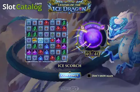 Скрин3. Legend of the Ice Dragon слот