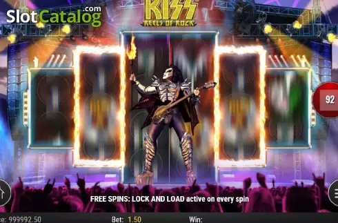 Скрин7. KISS Reels of Rock слот