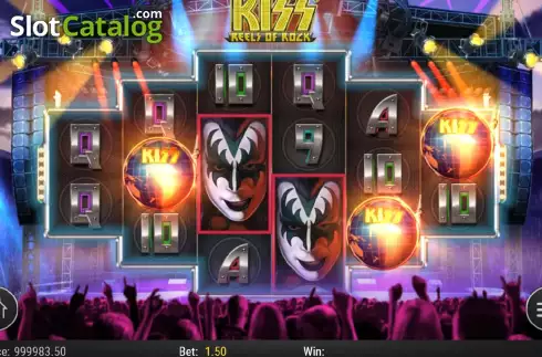 Скрин8. KISS Reels of Rock слот