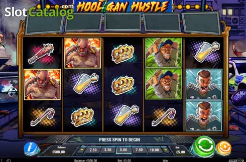 Скрин3. Hooligan Hustle слот