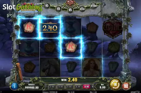 Скрин5. 15 Crystal Roses A Tale of Love слот