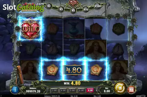 Скрин6. 15 Crystal Roses A Tale of Love слот
