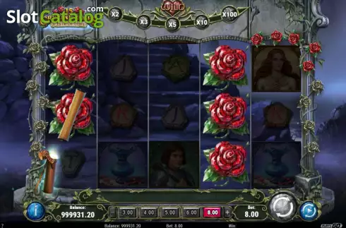 Скрин7. 15 Crystal Roses A Tale of Love слот
