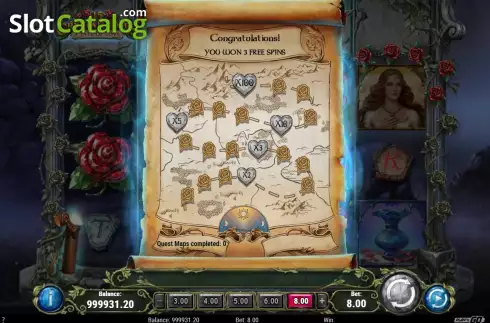 Скрин8. 15 Crystal Roses A Tale of Love слот