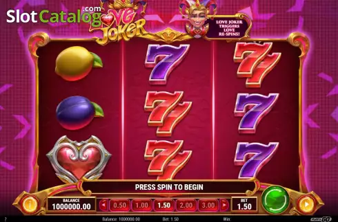 Скрин3. Love Joker слот