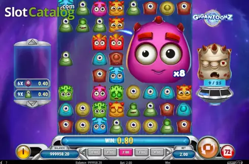 Скрин5. Gigantoonz слот