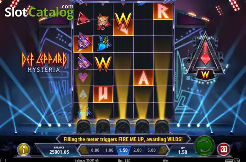 Скрин6. Def Leppard Hysteria слот