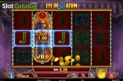 Скрин4. Eye of Atum слот