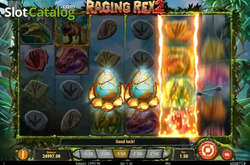 Скрин4. Raging Rex 2 слот