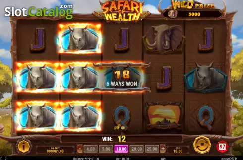 Скрин5. Safari of Wealth слот