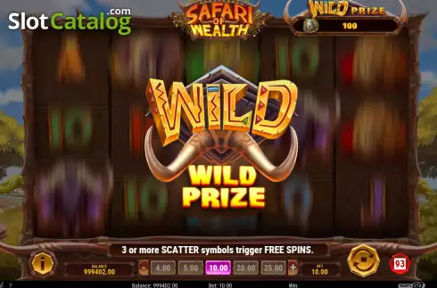 Скрин6. Safari of Wealth слот