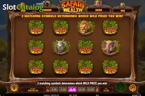 Скрин9. Safari of Wealth слот