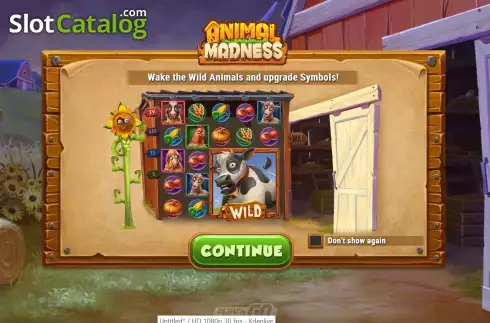 Скрин2. Animal Madness слот