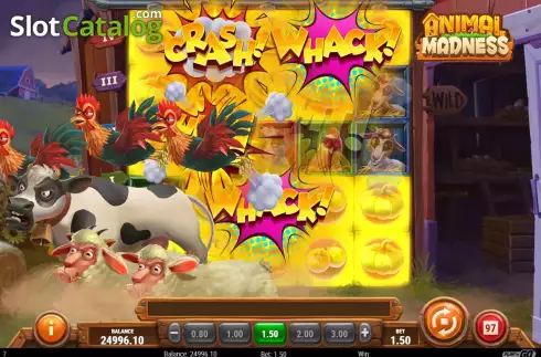Скрин4. Animal Madness слот