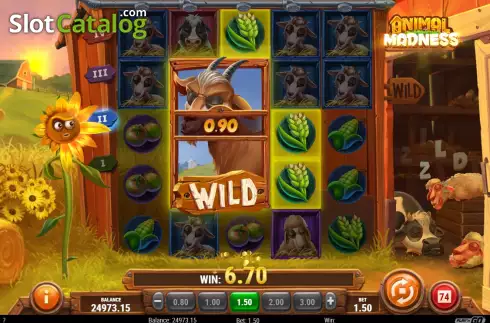 Скрин8. Animal Madness слот