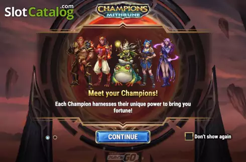 Скрин3. Champions of Mithrune слот