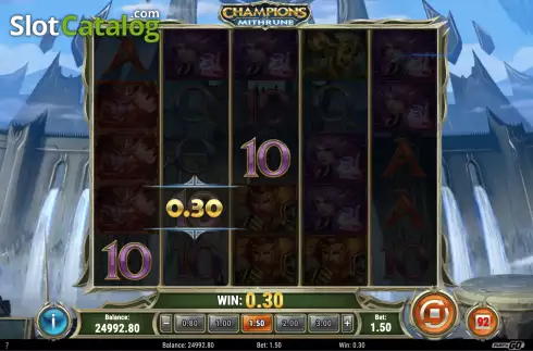 Скрин6. Champions of Mithrune слот