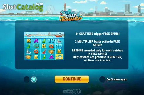 Скрин2. Boat Bonanza слот